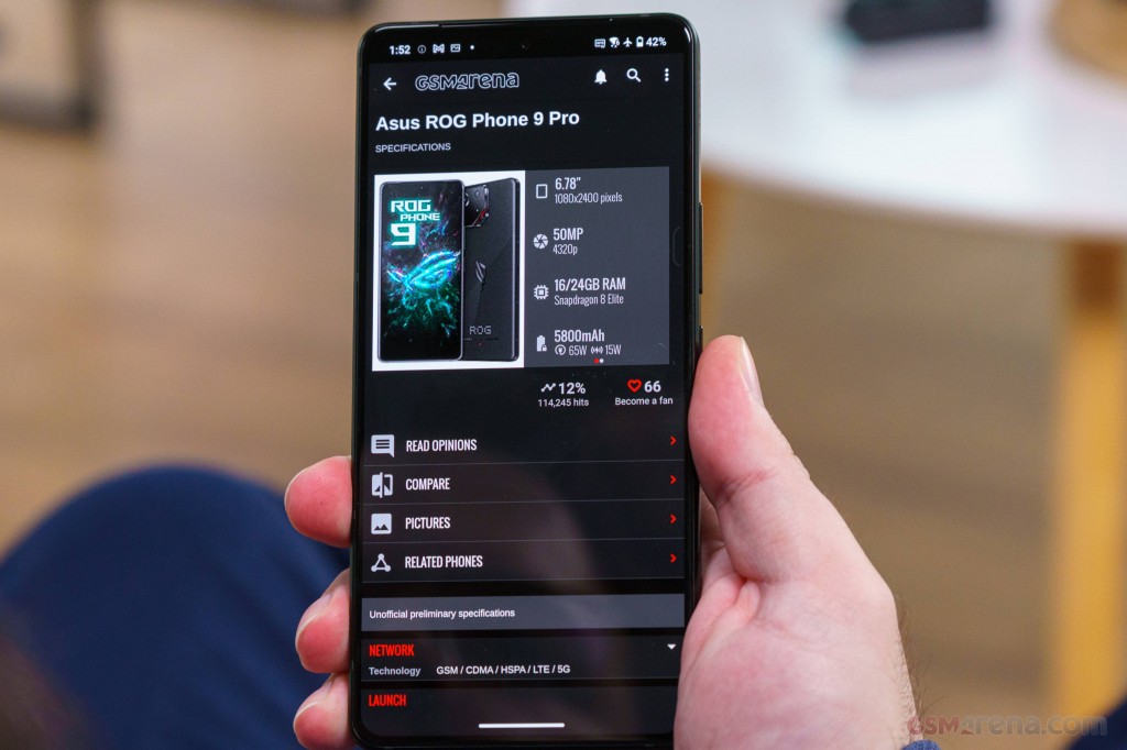 Asus ROG Phone 9 Pro hands-on photo 48