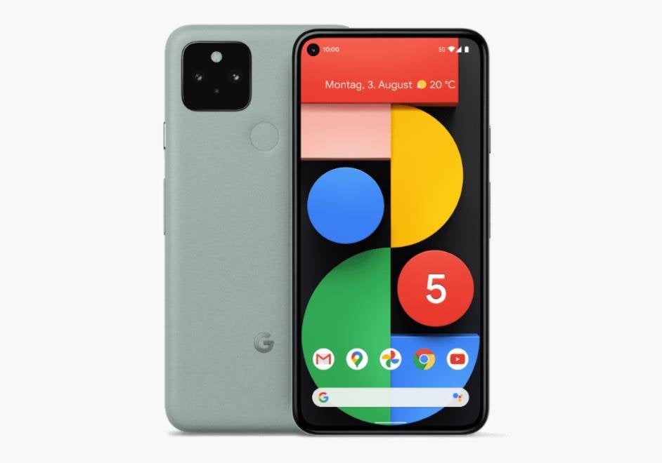 Google Pixel 5 view 4