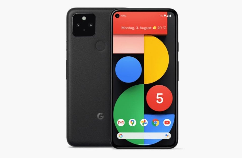 Google Pixel 5 view 5
