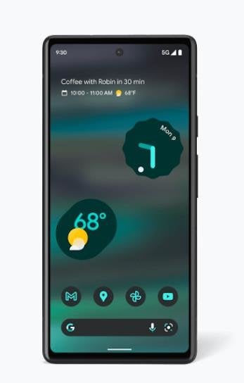 Google Pixel 6a view 19