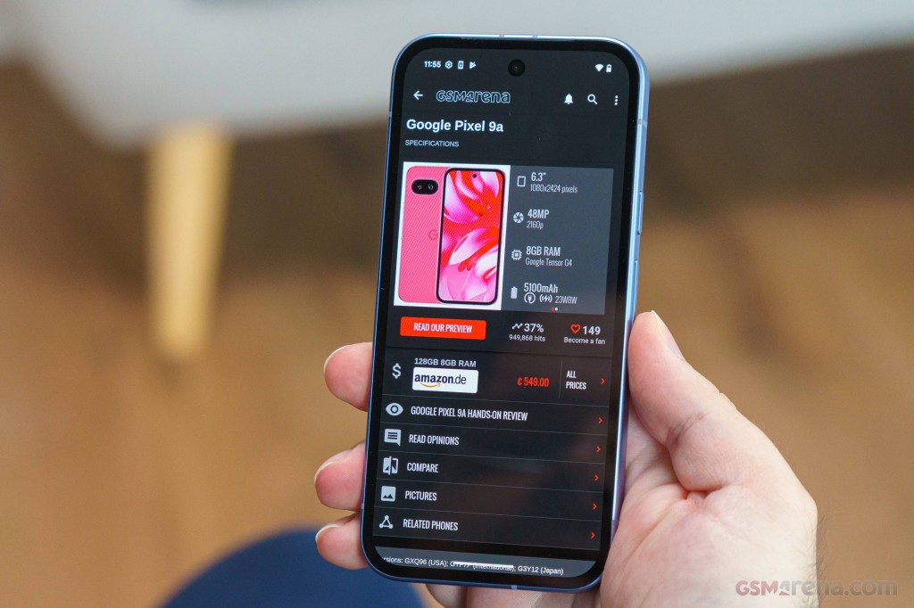 Google Pixel 9a hands-on photo 20