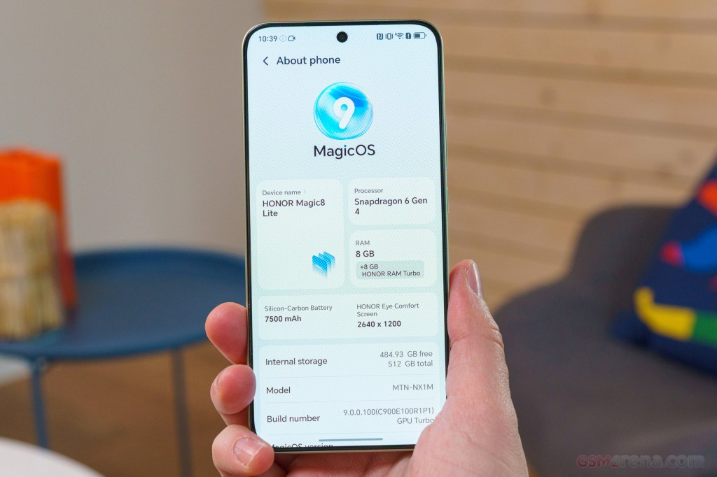 Honor Magic8 Lite hands-on photo 16
