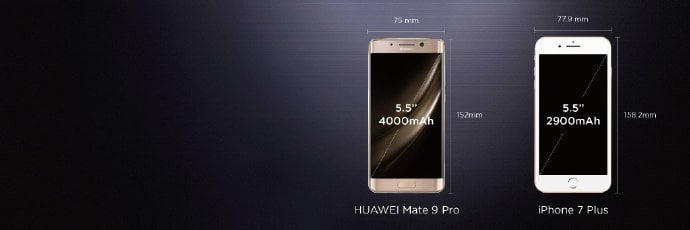 Huawei Mate 9 Pro view 10