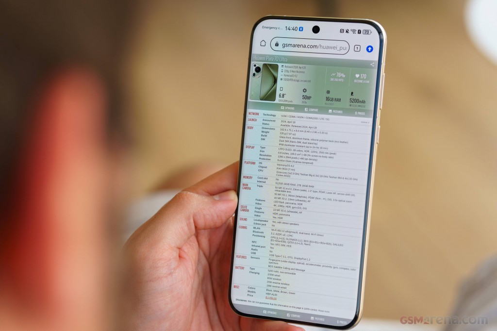 Huawei Pura 70 Ultra hands-on photo 33