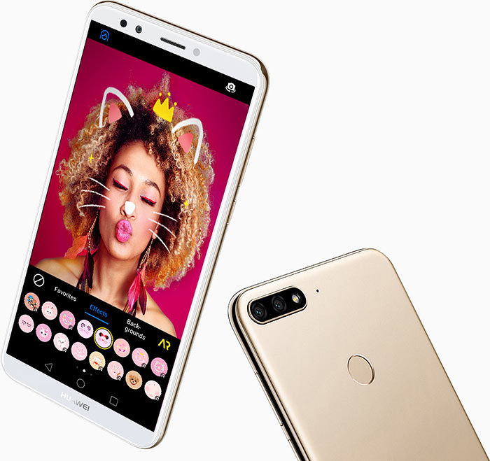 Huawei Y7 Prime (2018) view 3