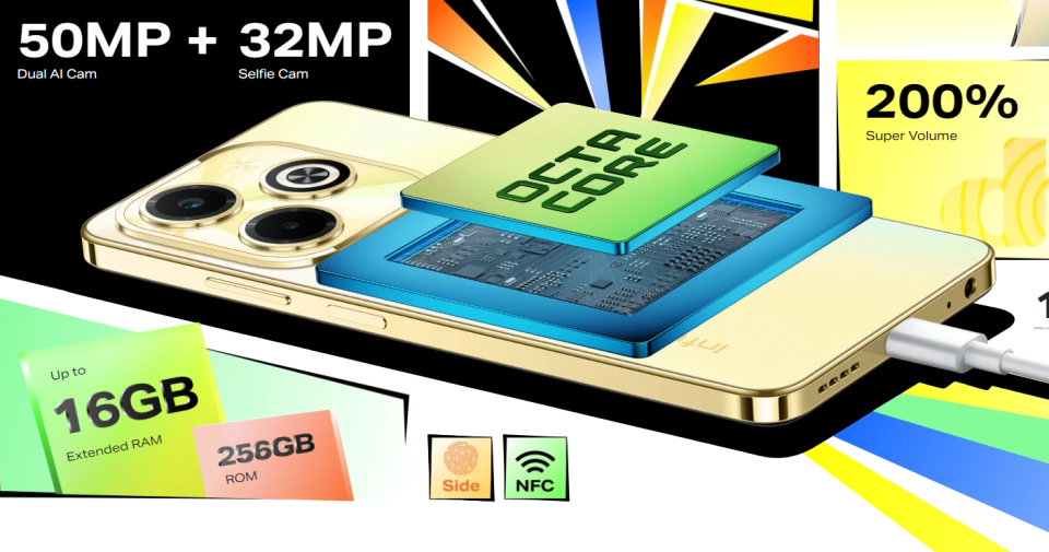 Infinix Hot 40i view 5