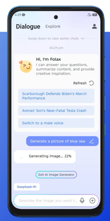 Infinix Hot 60i 4G view 4