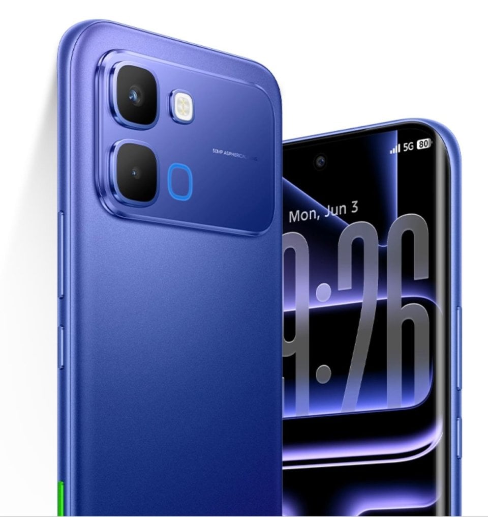 Infinix Note Edge view 8