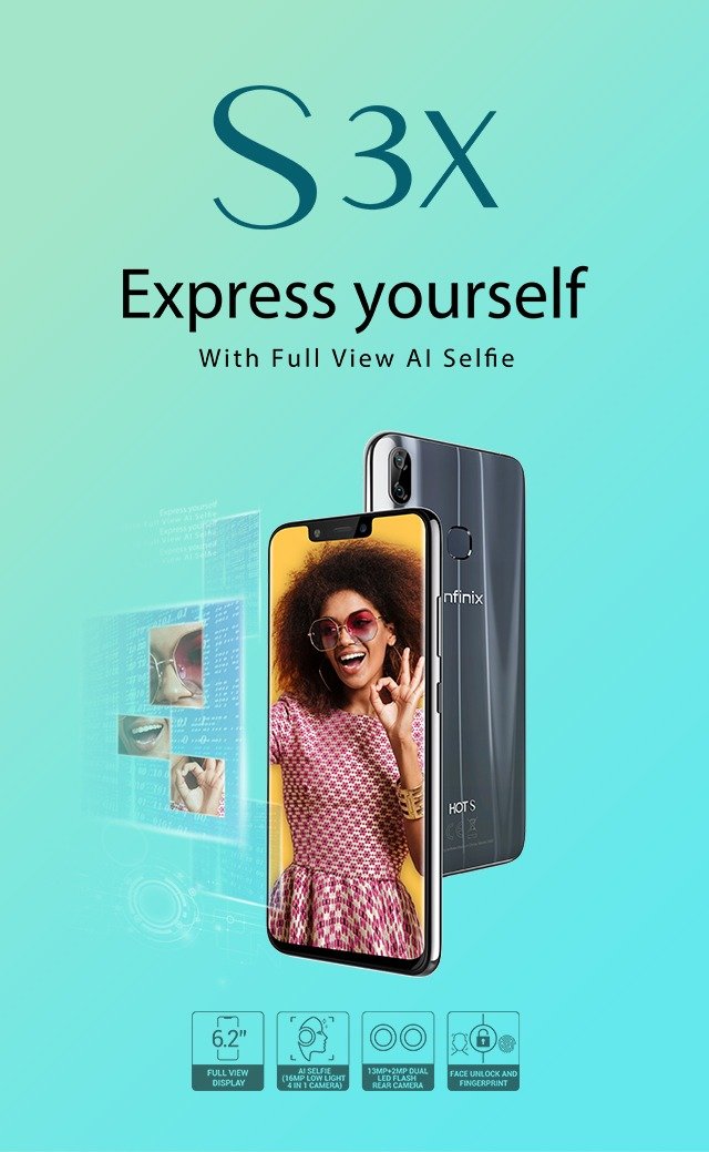 Infinix S3X view 5