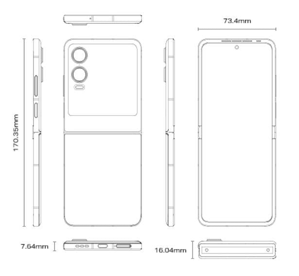 Infinix Zero Flip view 10