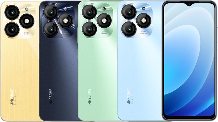 itel A70 view 2