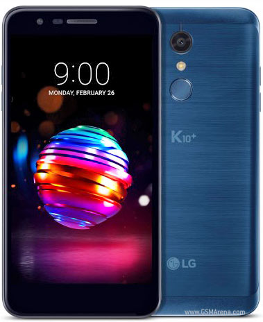 LG K10 (2018) front view
