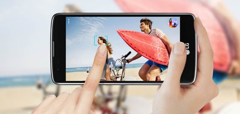 LG K8 view 14