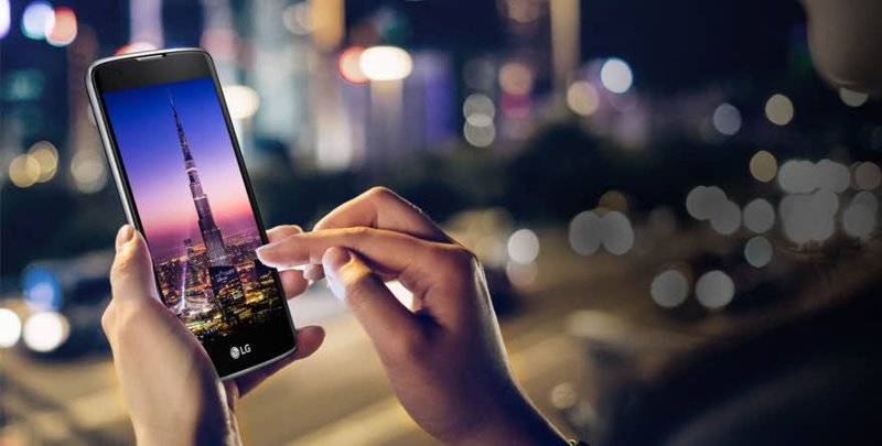 LG K8 view 15