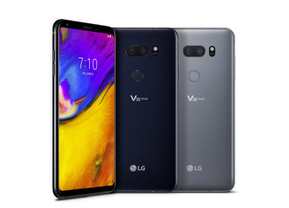 LG V35 ThinQ view 3