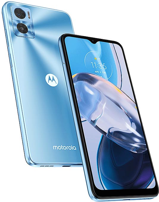 Motorola Moto E22 view 2