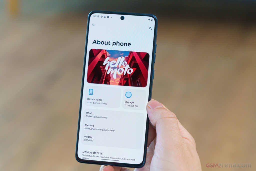 Motorola Moto G Stylus 5G (2025) hands-on photo 29