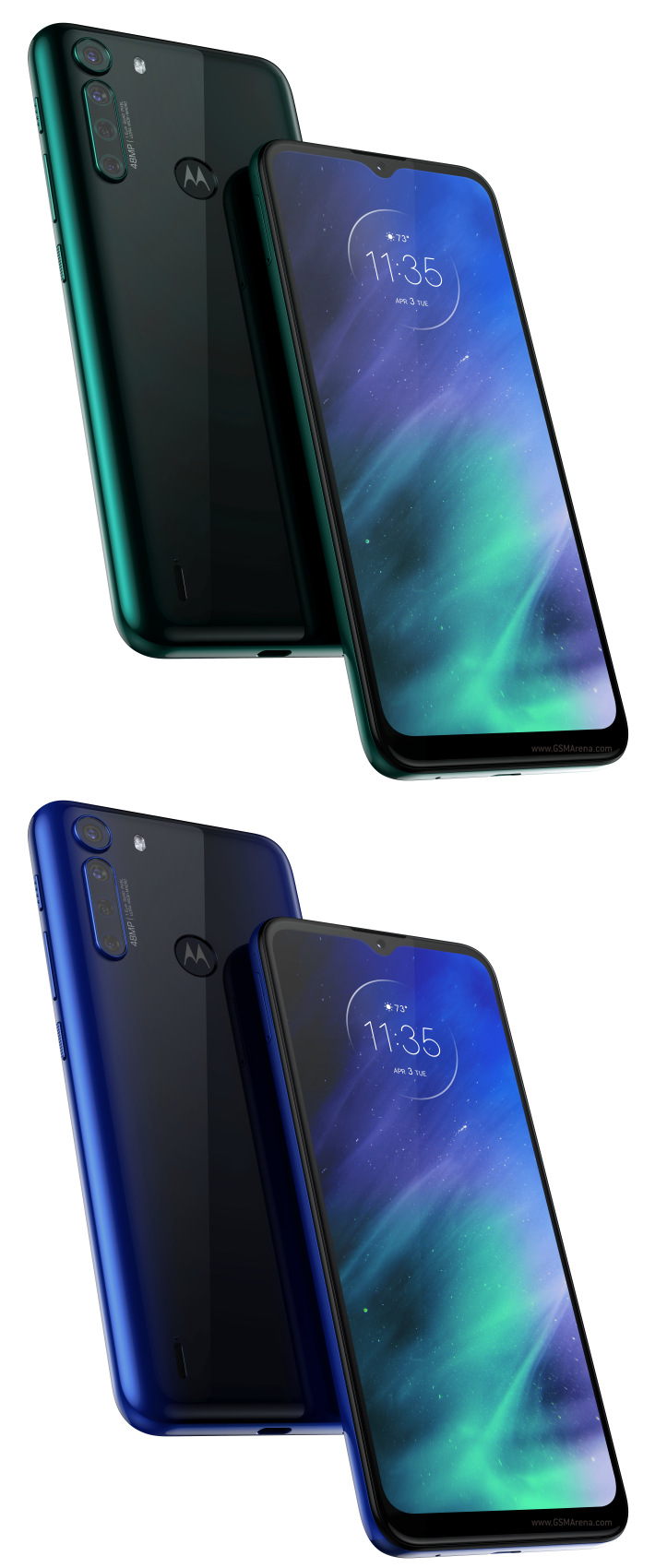 Motorola One Fusion view 1