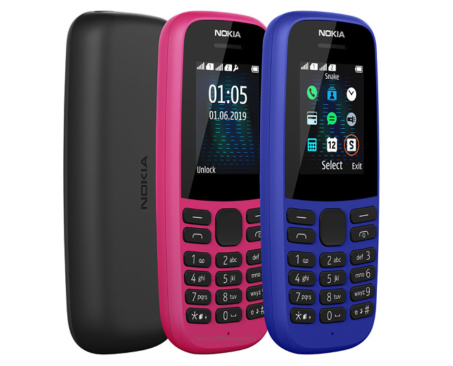 Nokia 105 (2019) front view