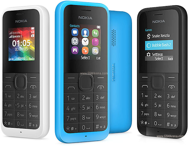 Nokia 105 Dual SIM (2015) front view