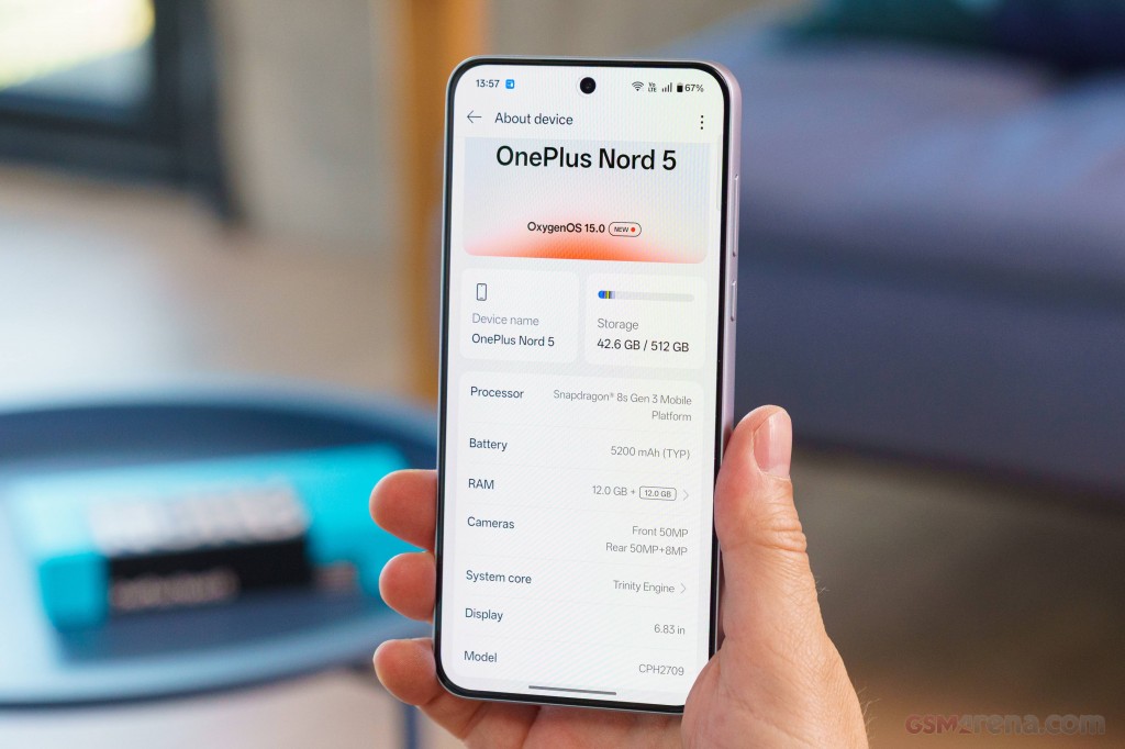 OnePlus Nord 5 hands-on photo 19