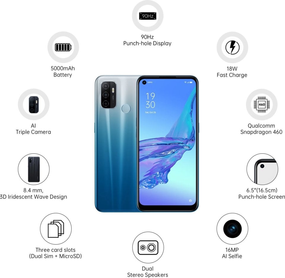 Oppo A53s view 8