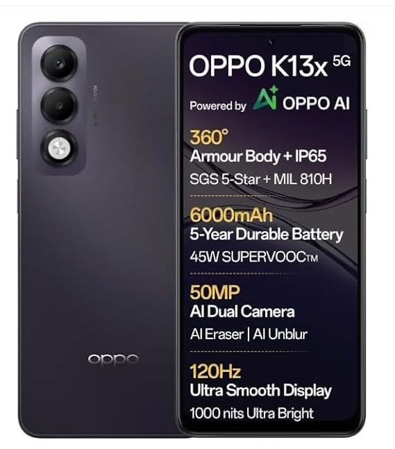Oppo K13x view 4