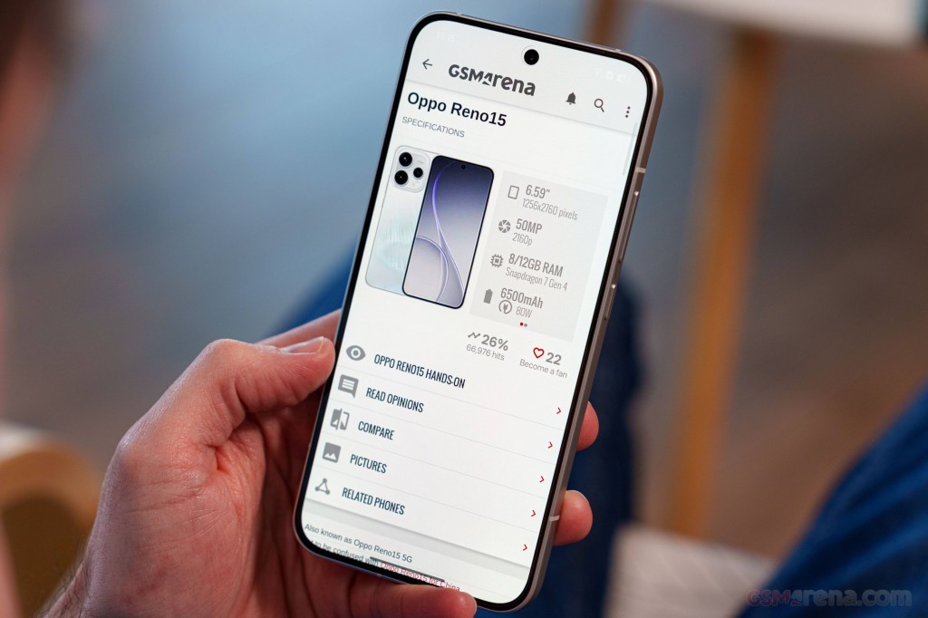 Oppo Reno15 hands-on photo 25