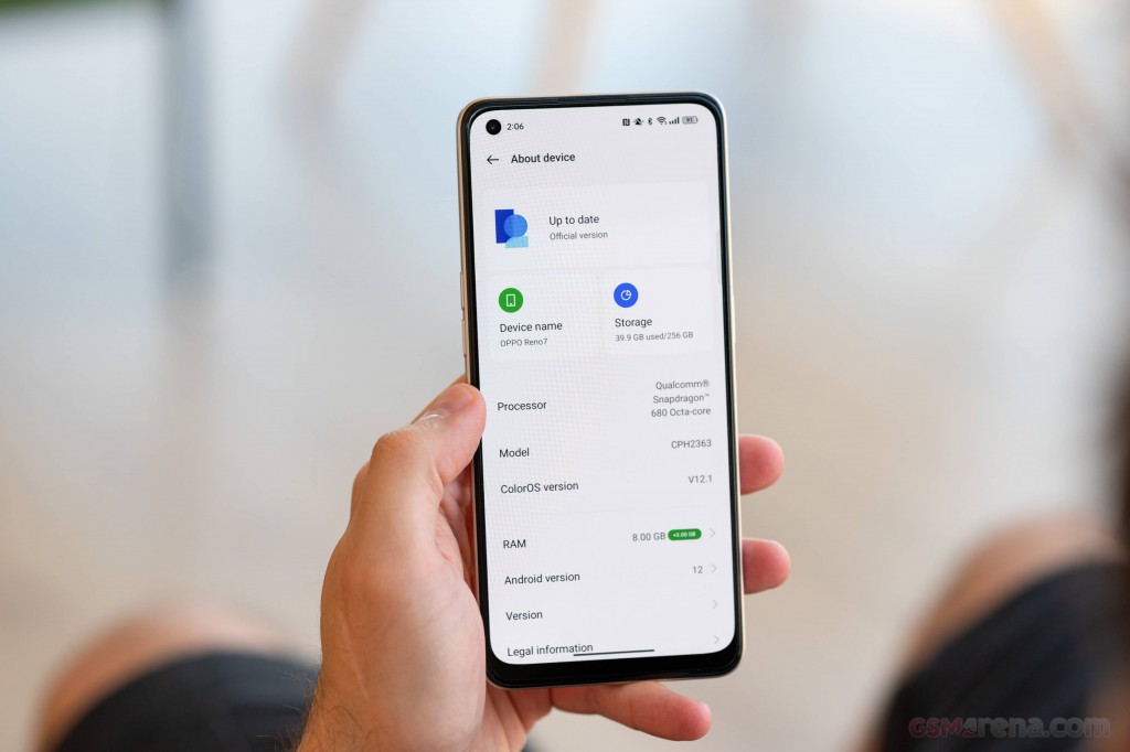 Oppo Reno7 hands-on photo 20