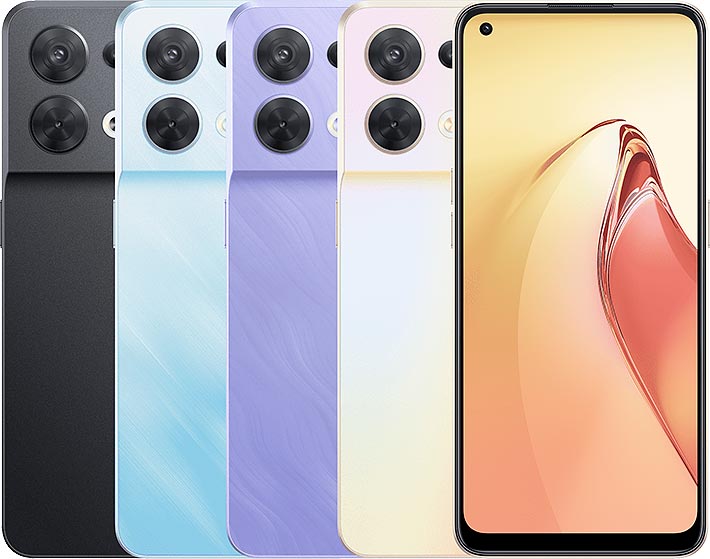 Oppo Reno8 (China) view 3