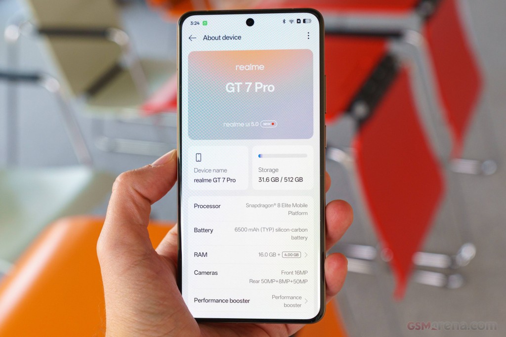 Realme GT 7 Pro hands-on photo 27