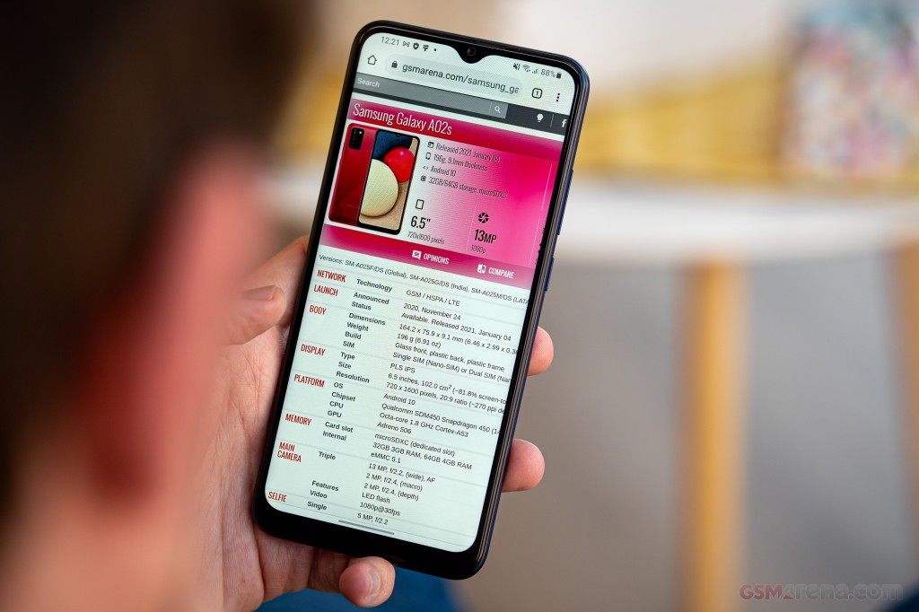 Samsung Galaxy A02s hands-on photo 19