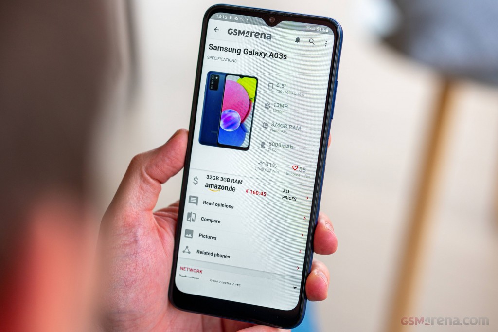 Samsung Galaxy A03s hands-on photo 12