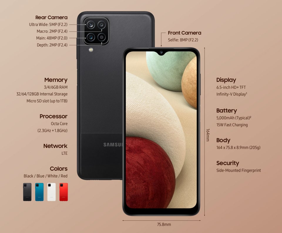 Samsung Galaxy A12 view 7