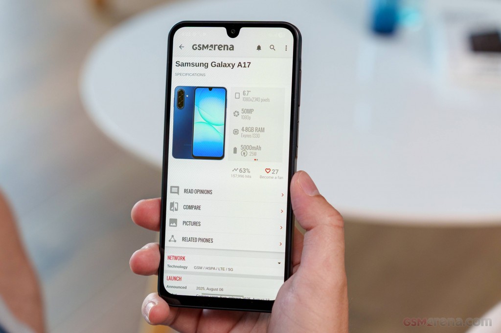 Samsung Galaxy A17 hands-on photo 13