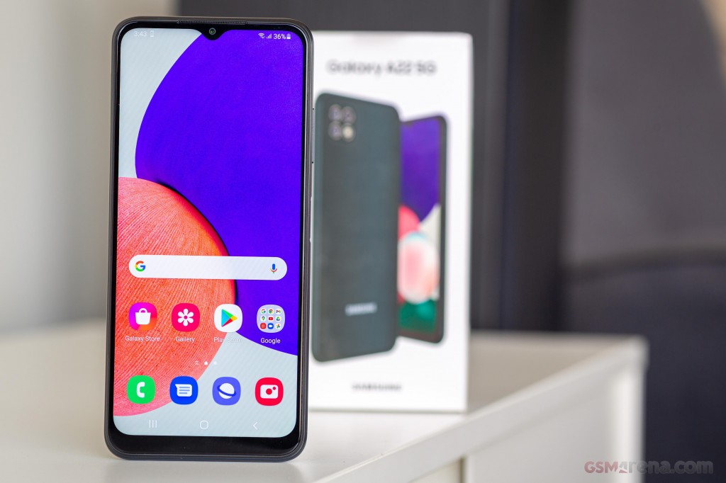 Samsung Galaxy A22 5G hands-on photo 11