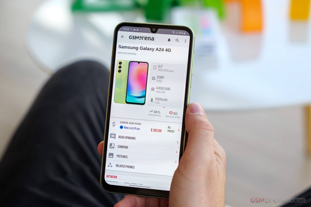 Samsung Galaxy A24 4G hands-on photo 29