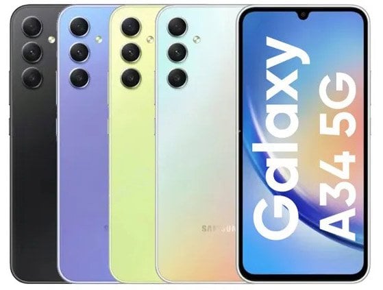 Samsung Galaxy A34 view 4