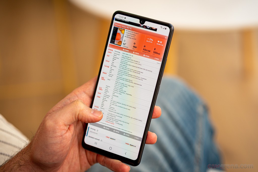 Samsung Galaxy A42 5G hands-on photo 18