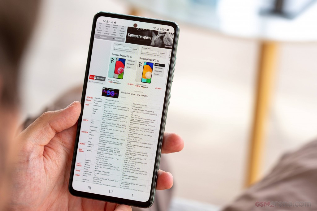 Samsung Galaxy A52s 5G hands-on photo 22