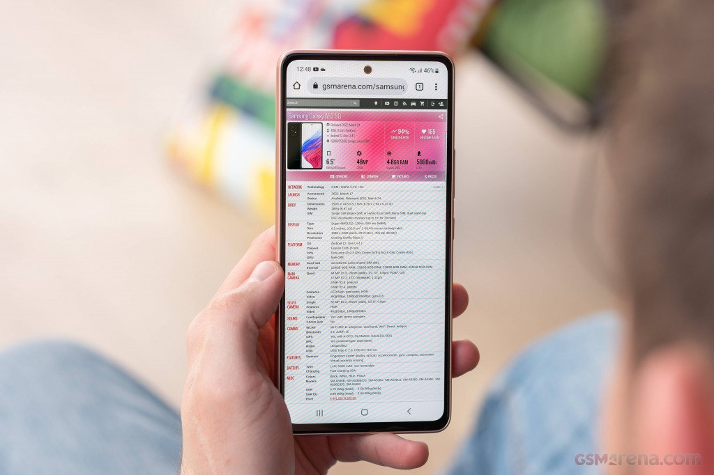 Samsung Galaxy A53 5G hands-on photo 25