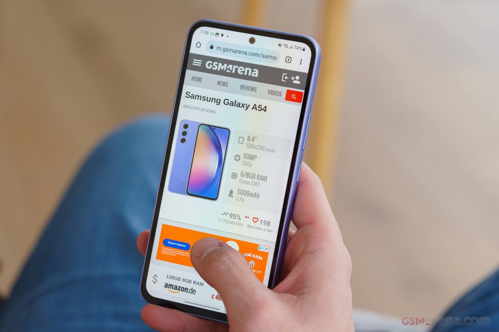 Samsung Galaxy A54 hands-on photo 21
