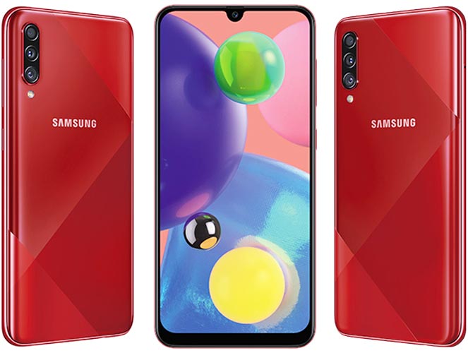 Samsung Galaxy A70s view 3