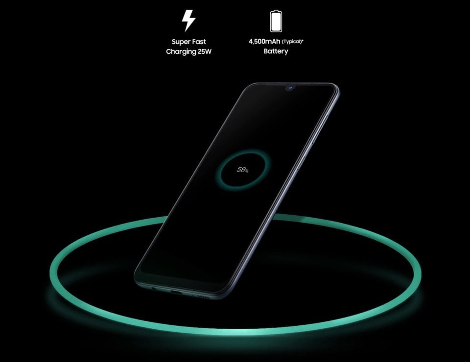 Samsung Galaxy A70s view 6