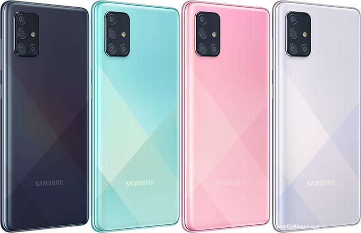 Samsung Galaxy A71 view 2