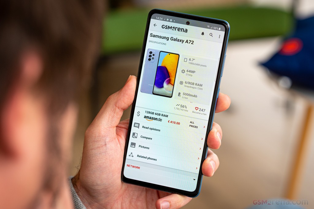 Samsung Galaxy A72 hands-on photo 20