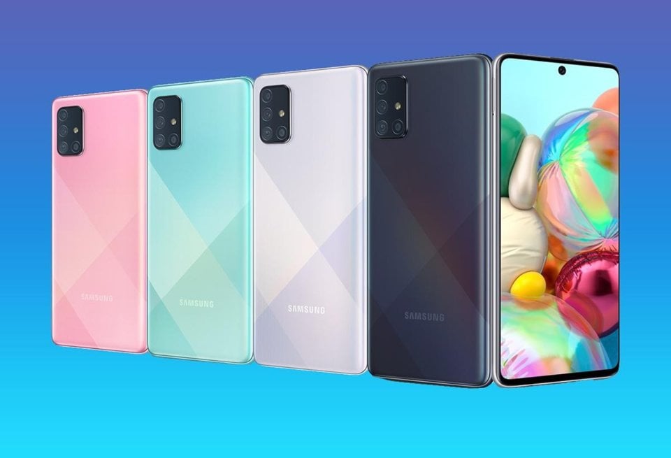 Samsung Galaxy A Quantum view 6