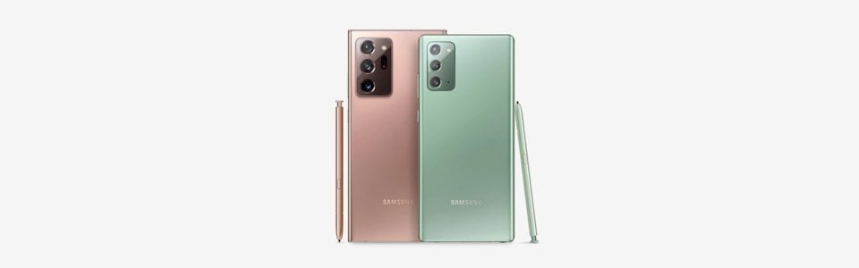 Samsung Galaxy Note20 view 45