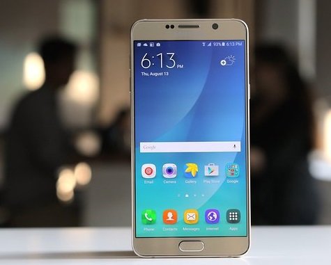 Samsung Galaxy Note5 view 5