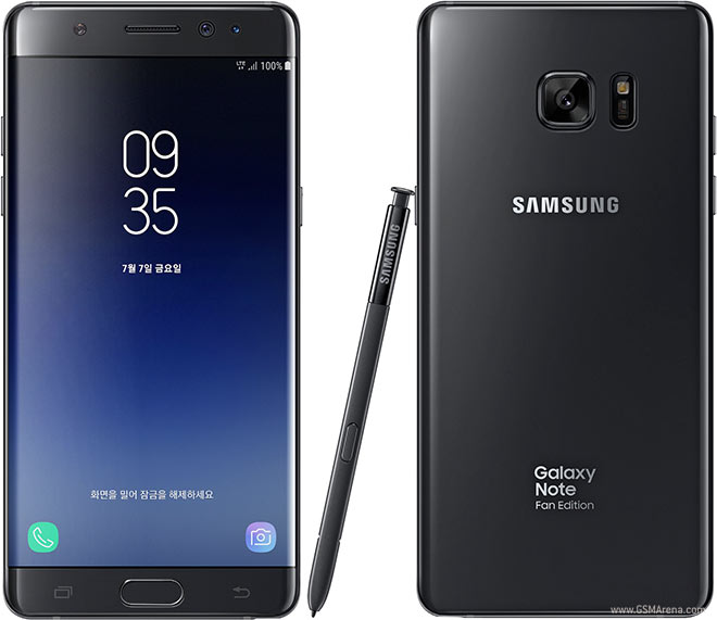 Samsung Galaxy Note FE view 2